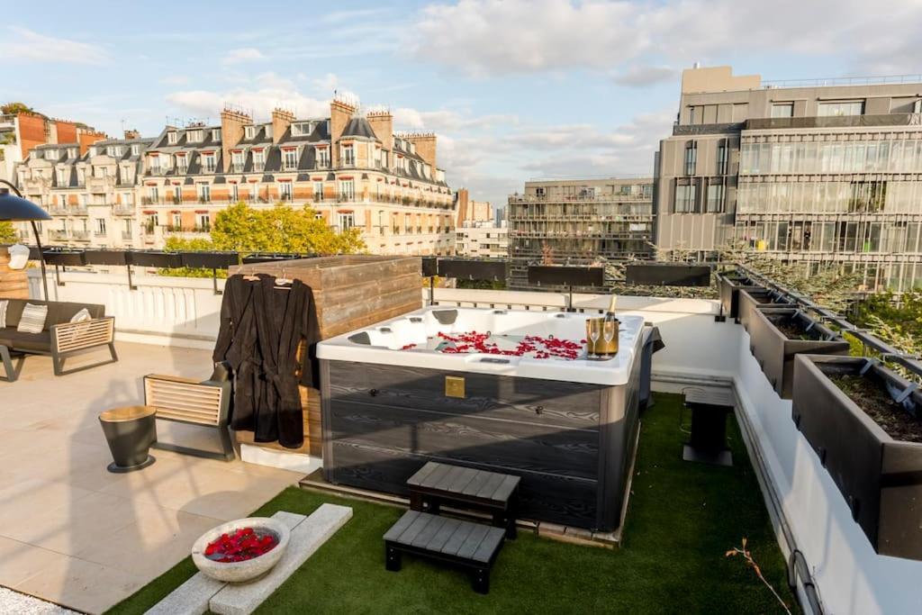 Penthouse 126 Jacuzzi Terrasse 16 Appartement Parijs